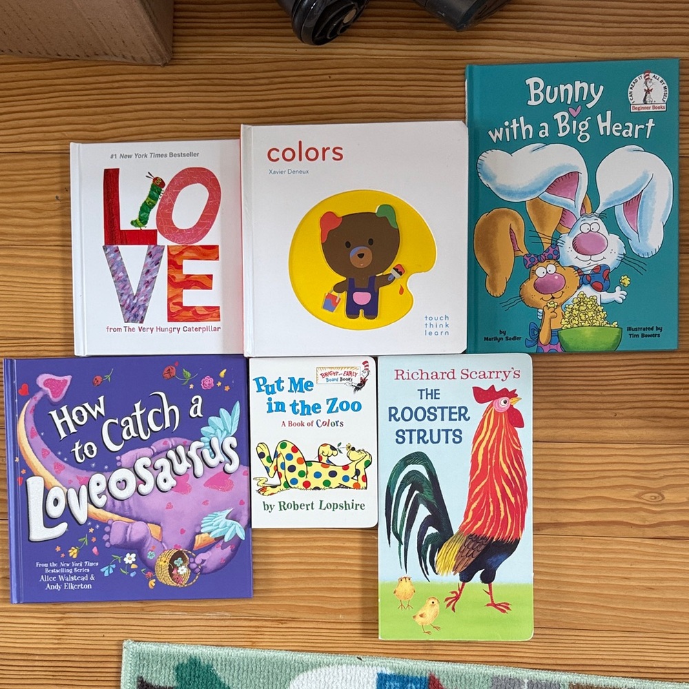 6 children’s books • great condition!